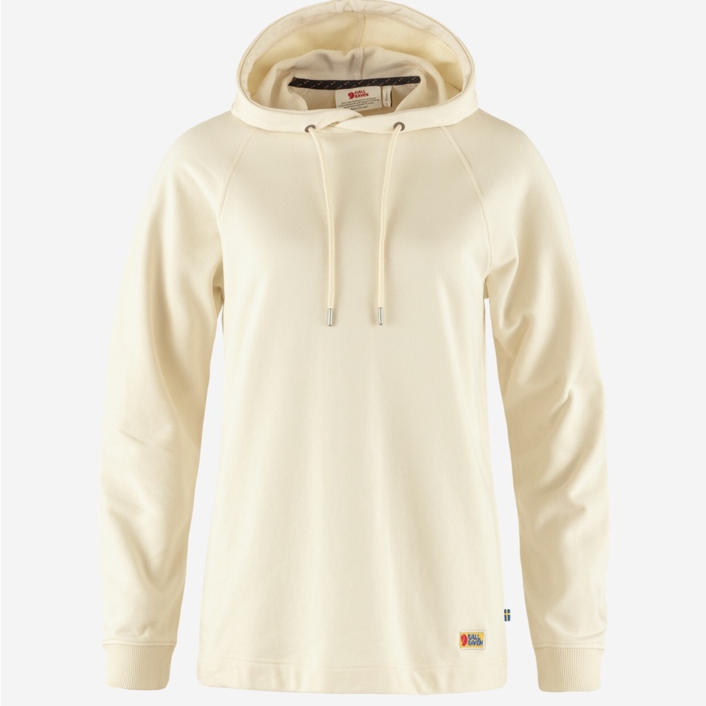 Fjallraven Women's Vardag Hoodie in Chalk White/Cream XS